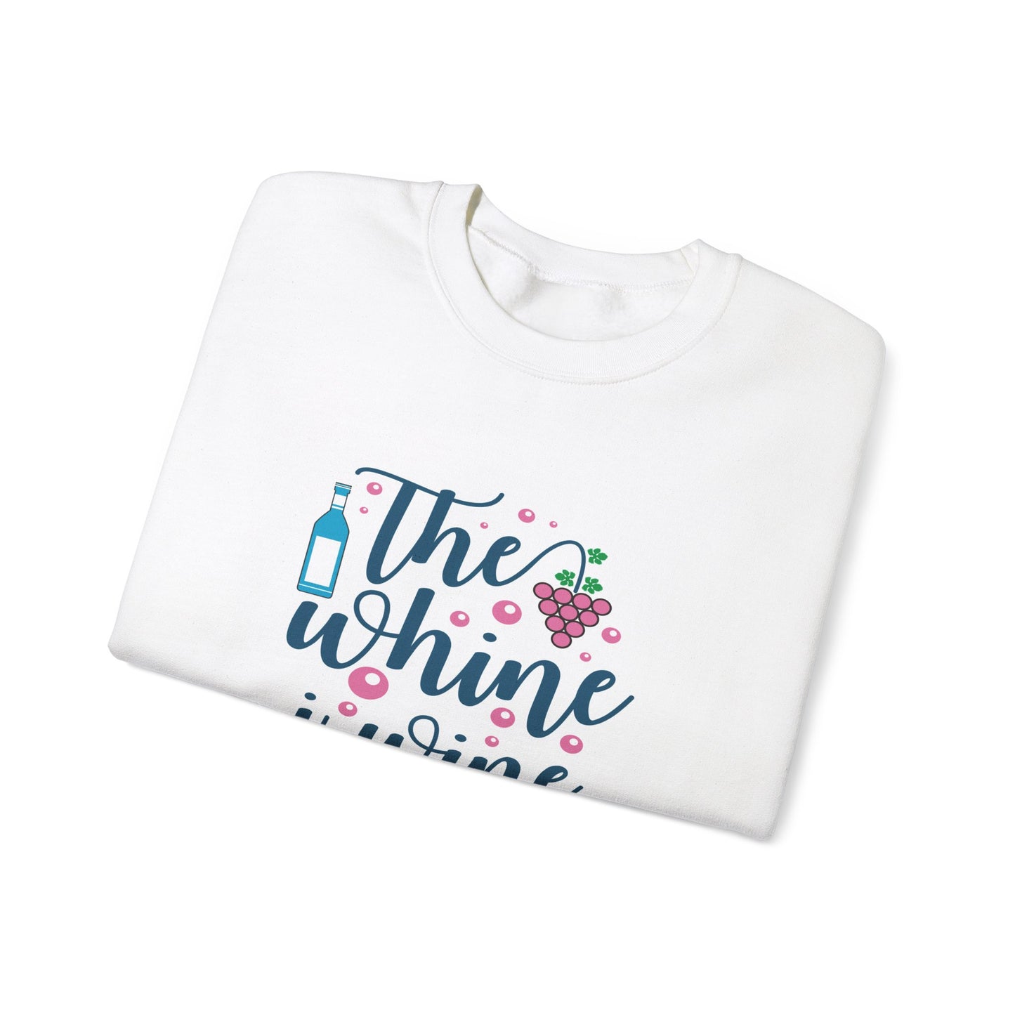 Graphic Whine "Women Wine A Lot" Sweatshirt, Wine Lover, Wine Tasting, Gifts for Women, Wine Gift, Party