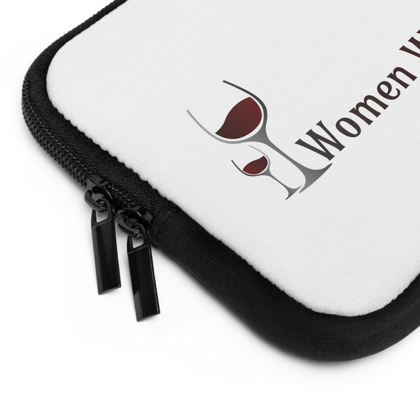 Classic "Women Wine A Lot" Laptop Sleeve, Case, Wine Lover, Wine Computer Accessory, Wine Gifts